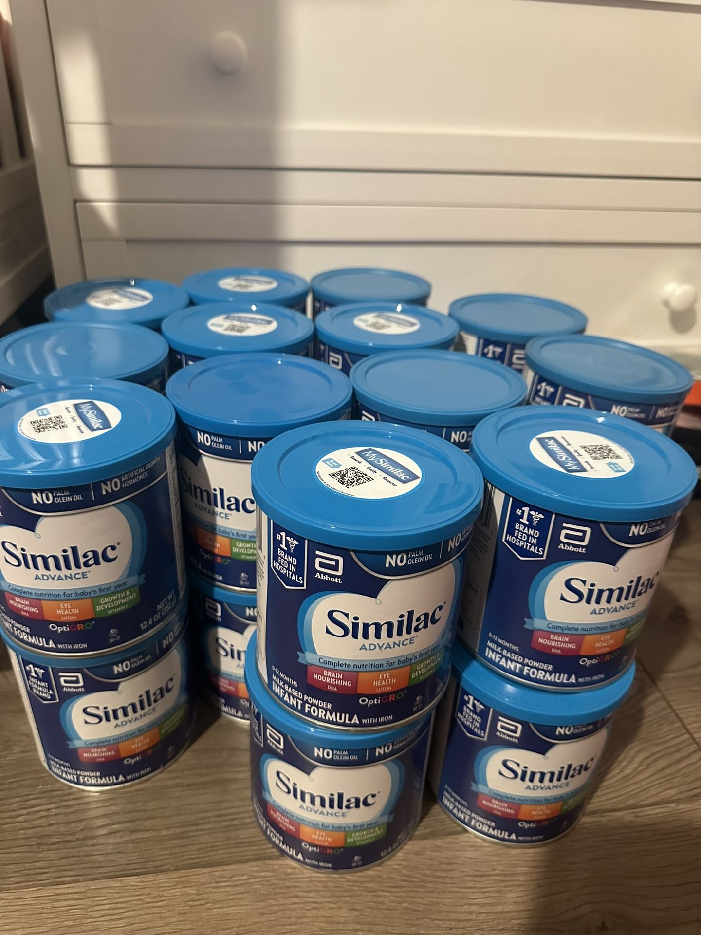 26 Cans Of Baby Formula