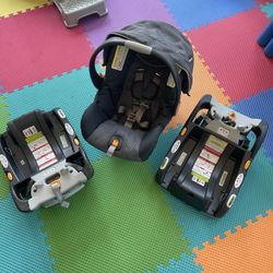 Car Seat + 2 Bases (infant)