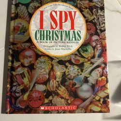 I Spy Christmas Hardcover Book 