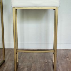 Gold Barstools/Bar Chairs