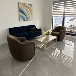 blue couch
