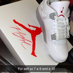 Jordan 4 Tech White 
