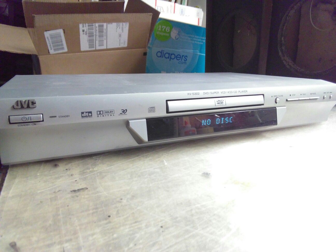 JVC XV-S302 DVD, CD Player