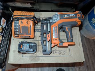 Ridgid 16 gauge straight nailer
