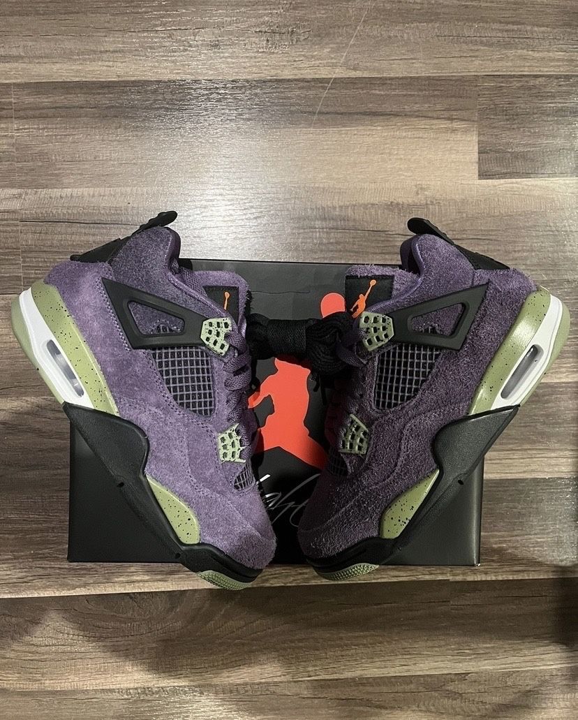 Nike Air Jordan 4 Canyon Purple (W) Sz-6 Dead stock Buy Now 100% Authentic