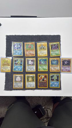 Pokemon Holos WOTC Cards