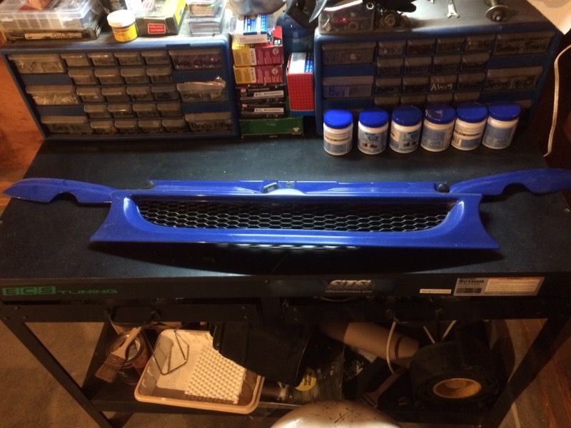 Mk4 badgeless grill and eyebrows