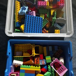 20 Lbs Lego Duplo Lot with Baseplate - Huge Mixed Bundle