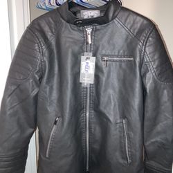 BLEU Gandeur Leather Jacket 