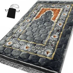 New, Prayer Mat Extra Cushion (Grey)