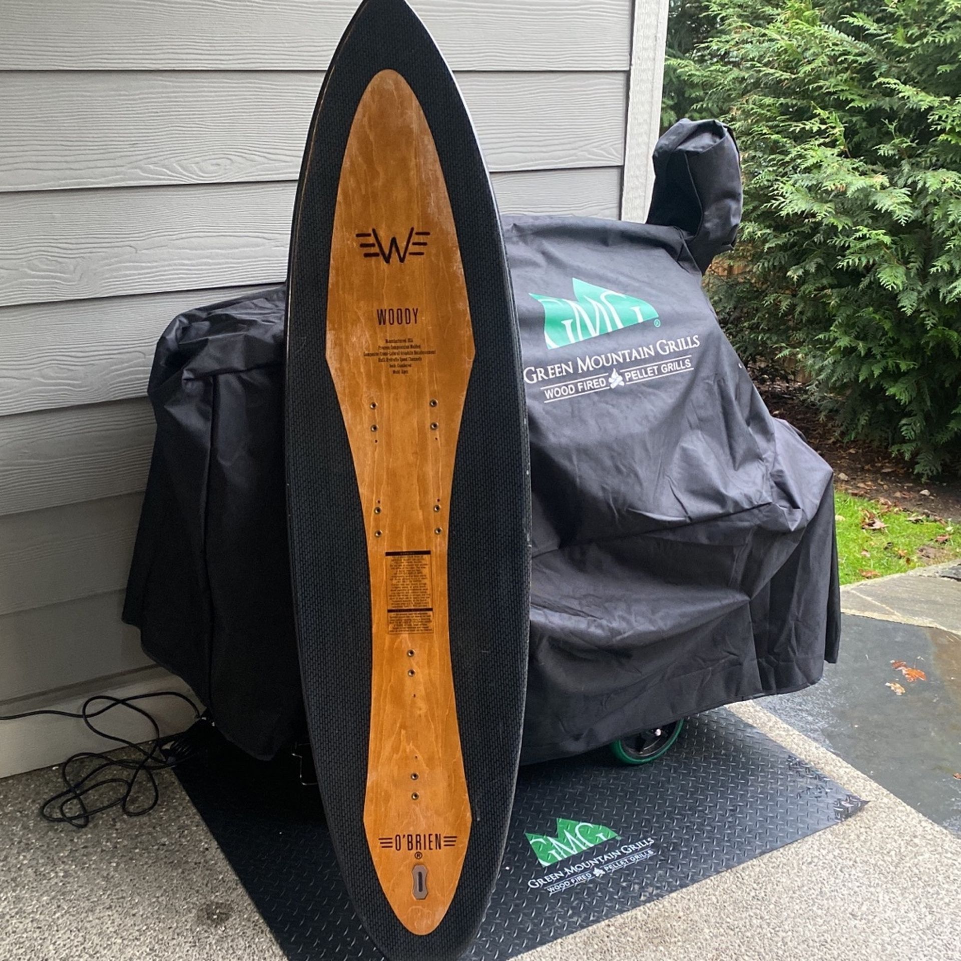 Rare vintage O'Brien woody wakeboard CHEAP No Bindings Or Fins Just The Wakeboard
