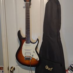 CORT super Strat Guitar EXC Pro fret-level setup Spa perfect MSR595 & bag & arm