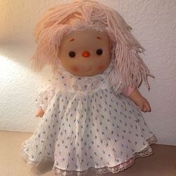 Vintage Ocean Toys 14” Ice Cream Girl Doll 1980