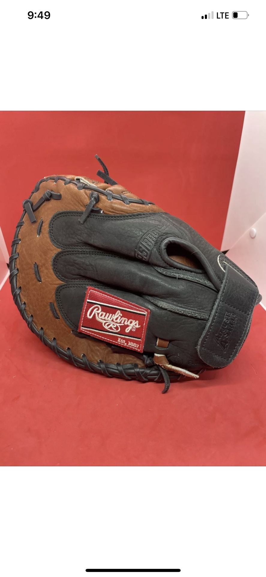 Rawlings Fastpitch Softball Leather Glove AFCM1 Lite Toe Left Hand 2. Times Used