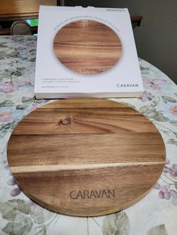Caravan Acacia Wood Lazy Susan