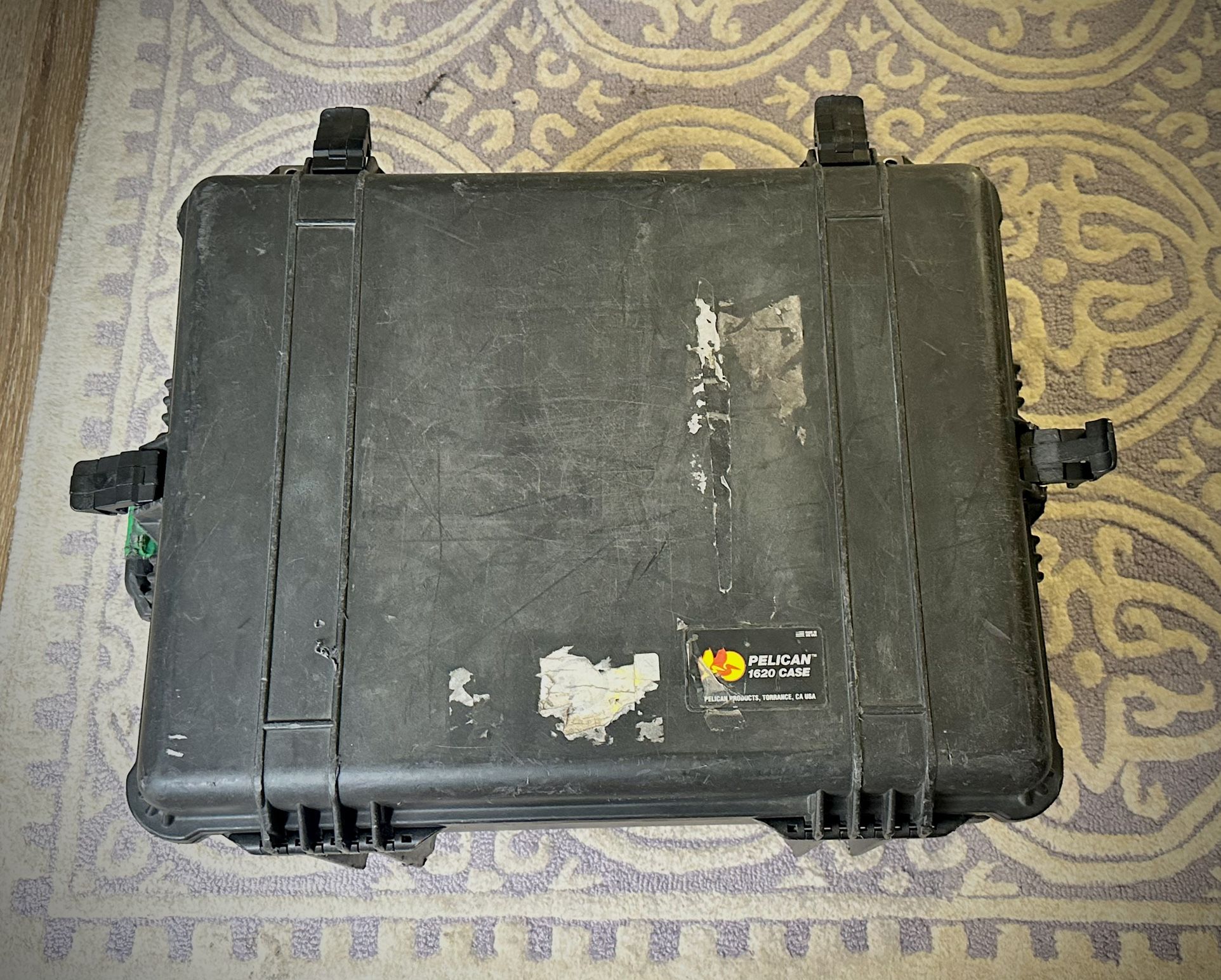 Pelican 1620 Hard Case Shell with Wheels - Travel Protective Case Camera Production Trolley Luggage