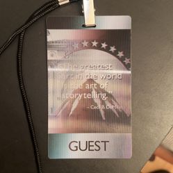 Paramount Studios Guest Pass