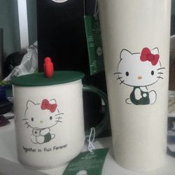 Hello kitty Starbucks Cups