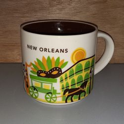Starbucks New Orleans You Are Here Collection 14 Fl Oz Coffee Mug 2015