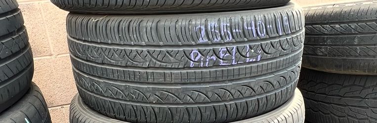 1x used tire Pirelli 255/40/19