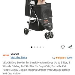 Dog Stroller And Wheel Chair 