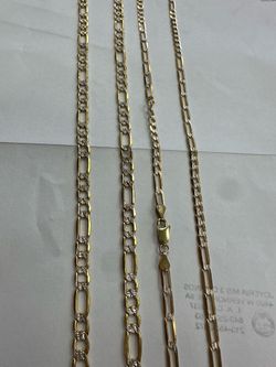 Cadena estilo Cartier nuevas 14 k