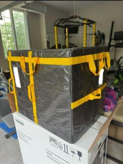 Courier Delivery Tote Bag – Heavy-Duty Reusable Packages Carrier