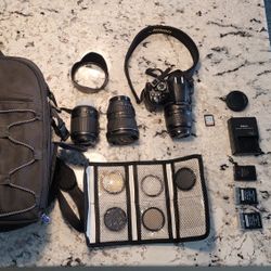 Nikon D3100 + Accessories 