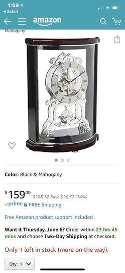 Bulova clock