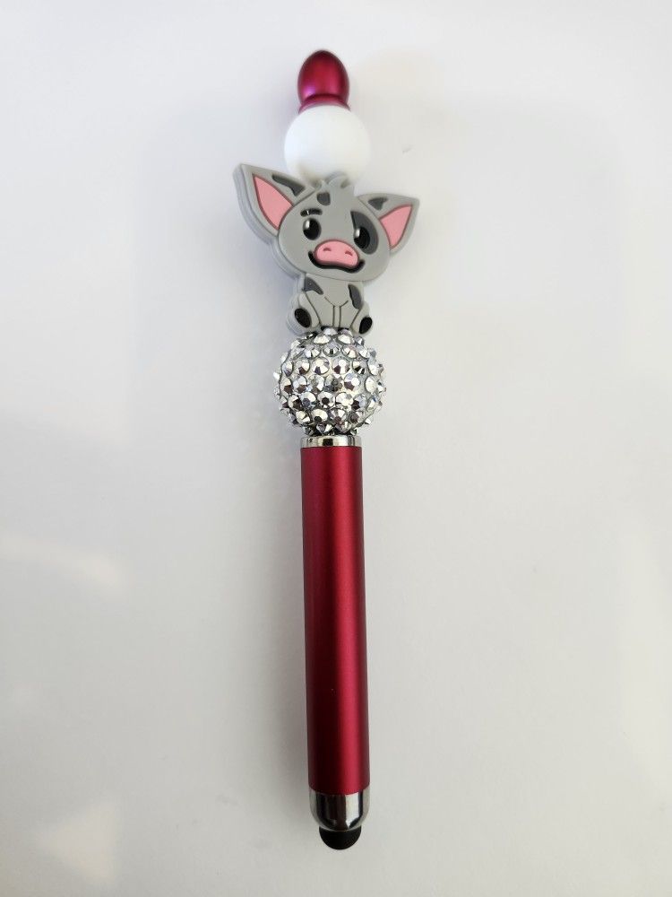 Beaded Pens Pig 