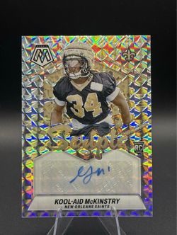 2024 Panini Mosaic Kool-Aid McKinstry Silver Rookie Scripts Auto (RC) #RS-KAM NO