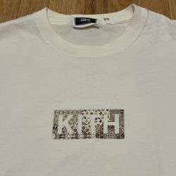 Kith Shirt Mauve Tile Classic Logo Tee - White Size XS
