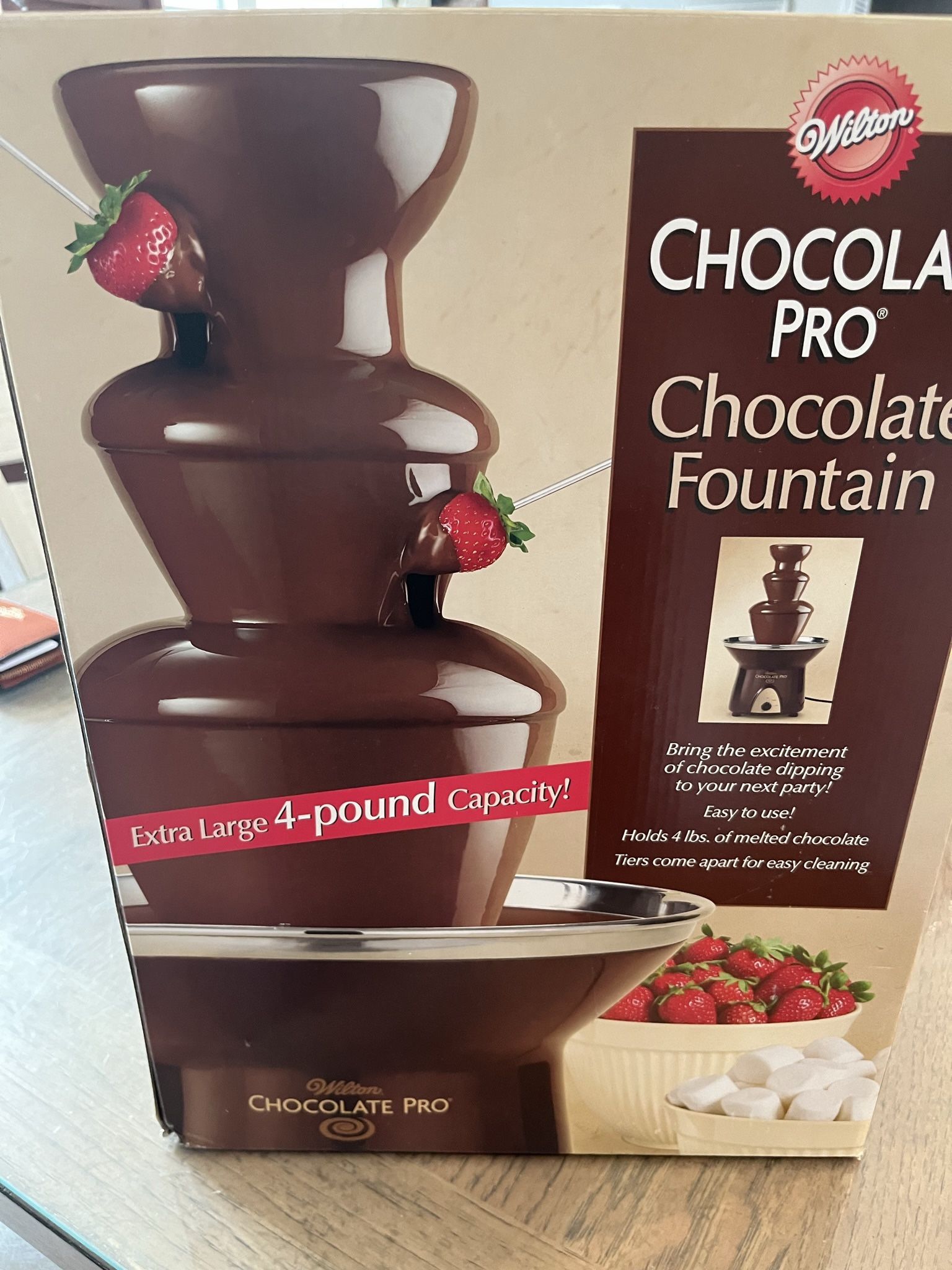 Chocolate Fountain - Wilton Chocolate Pro