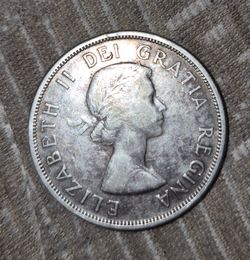 This is a 1958 Canadian Centennial Silver Dollar