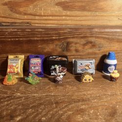 Shopkins Mini Real Littles Food Products Brands Moose Toys Lot Of 5