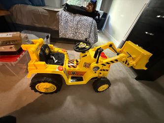 Paw Patrol Rubble ride on toy