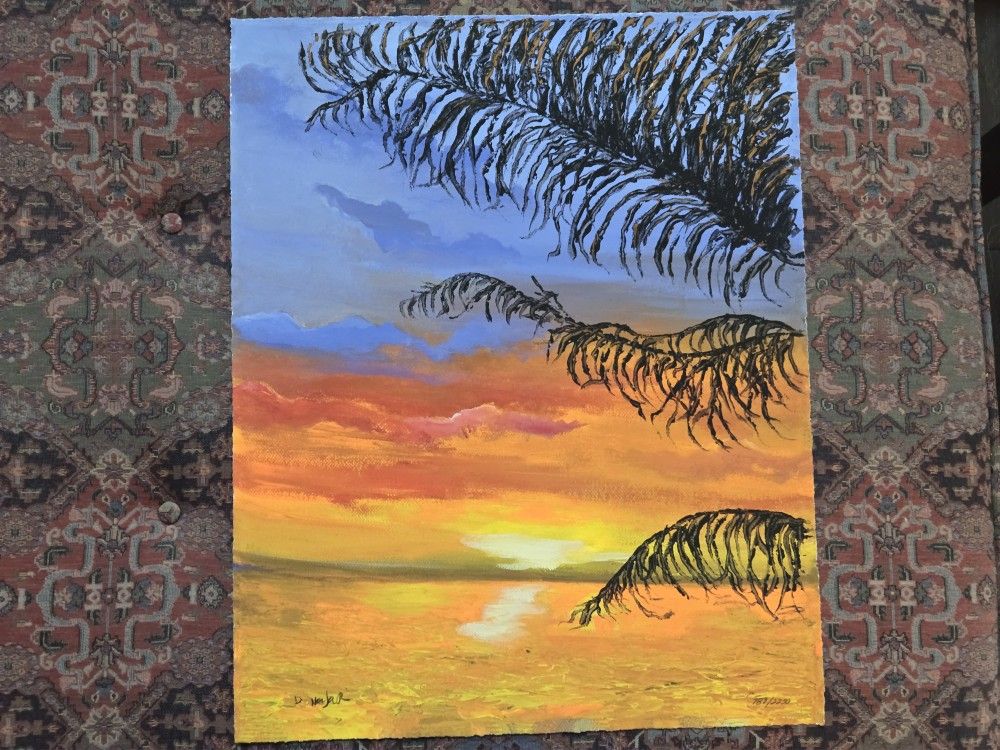David Najar Giclee Serene Sunset