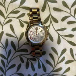Michael Kors Gold Watch 
