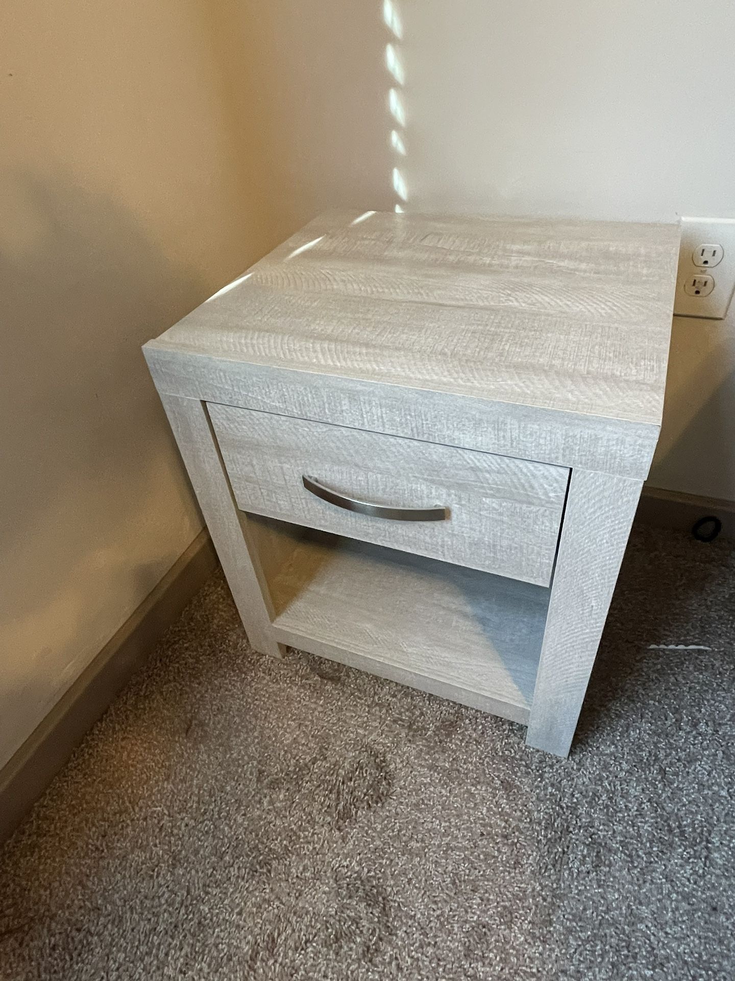 Wooden End Table