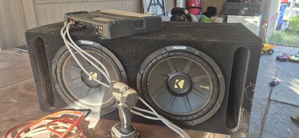 Speaker And Amplifier.