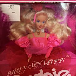 NEW Vintage BARBIE DOLL PARTY SENSATION SPECIAL EDITION ‼️ BOX DAMAGED ‼️ Price Is FIRM ‼️ See HUGE Collection ALL MUST GO ‼️ See Pictures ..