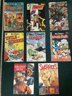 8 Comic Books