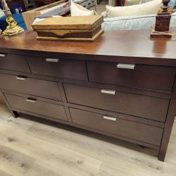Milburn 7 Drawer 63'' W Dresser
