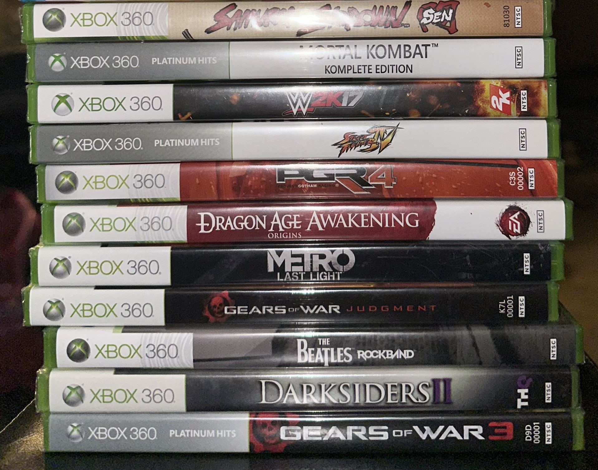 Xbox 360 Games (brand new factory sealed)