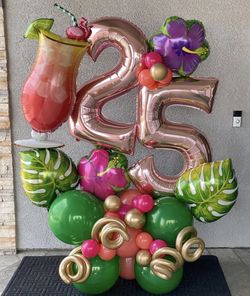 Balloons bouquet- Happy Birthday