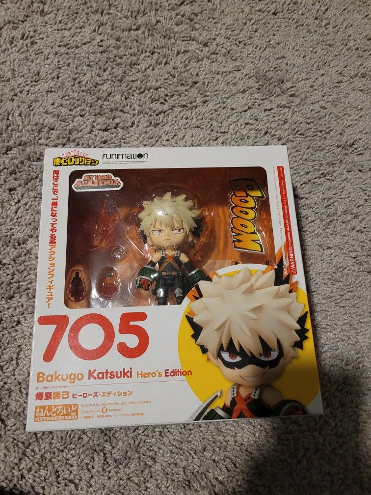 Nendoroid Good Smile My Hero Academia 705 Katsuki Bakugo Hero's Edition