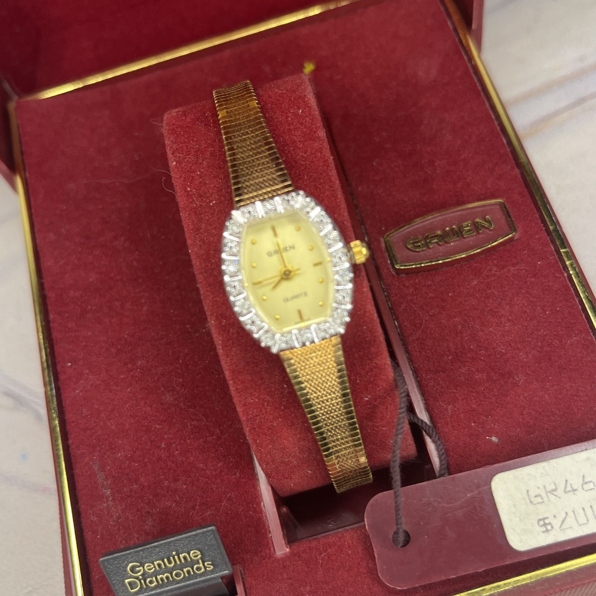 GRUEN Genuine Diamond Ladies Watch