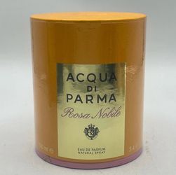 Acqua Di Parma Rosa Nobile EDP 3.4 oz 100 Ml New Sealed Authentic *2018 Formula*