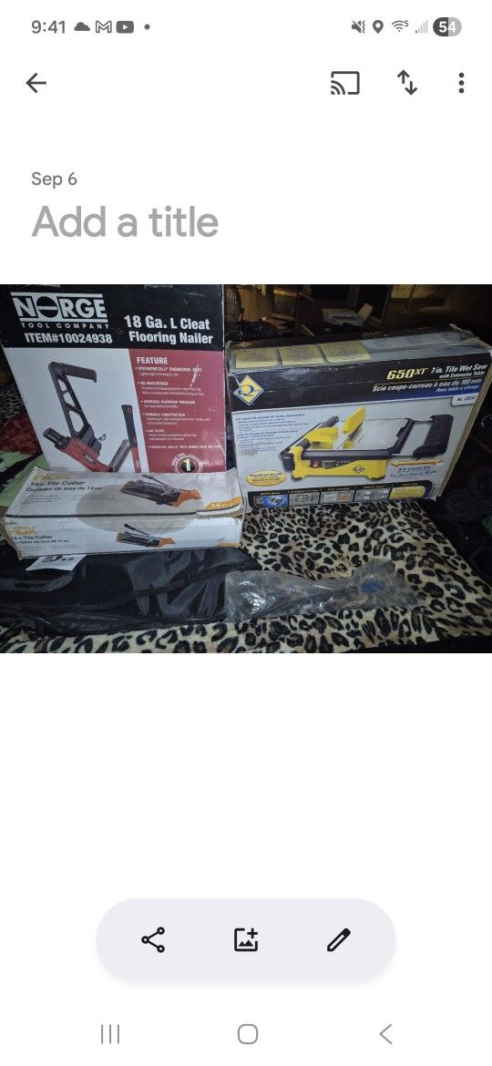 Brand New In The Box Never Used Dont Have Use for These Tools Isn't Them To Go To Someone That Could Use Them