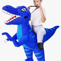 Blue Dinosaur Costume